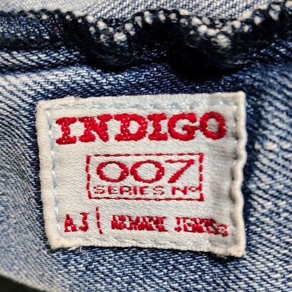 34X30X8 ARMANI LIGHT BLUE DENIM JEANS - Picture 4 of 10